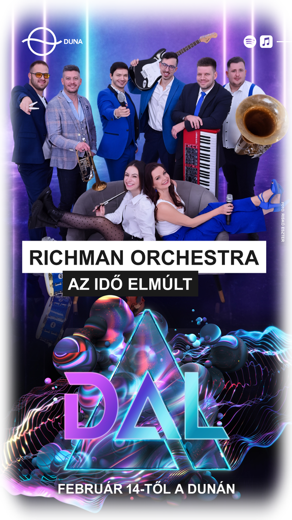 RICHMAN ORCHESTRA élőkép – színpadi energia